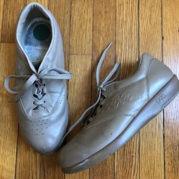 SAS Freetime Oxford Walking Shoes Leather 9.5 - Picture 2 of 6